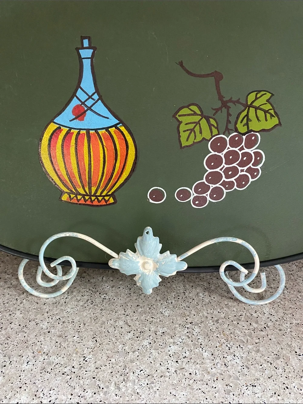 Vintage 1960’s Mid-Century Modern Barware Tray